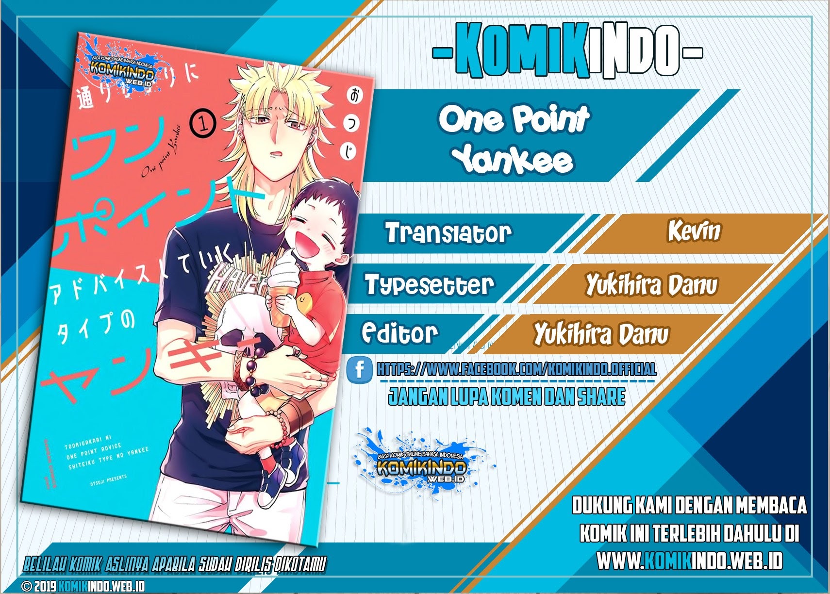 Toorigakari Ni One Point Advice Shiteiku Type No Yankee Chapter 14 Bahasa Indonesia